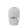 Vaso Alexandra House Living Bianco Argentato Ceramica 13 x 20 cm