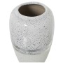 Vaso Alexandra House Living Bianco Argentato Ceramica 13 x 20 cm