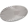 Centrotavola Alexandra House Living Argentato Ceramica 5 x 36 x 23 cm