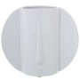 Vaso Alexandra House Living Bianco Ceramica Luminoso Faccia 13 x 24 x 20 cm