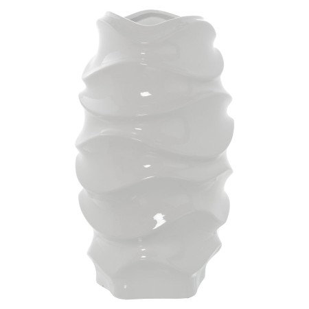 Vaso Alexandra House Living Bianco Ceramica Luminoso 19 x 20 x 38 cm