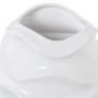 Vaso Alexandra House Living Bianco Ceramica Luminoso 19 x 20 x 38 cm