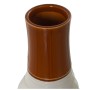 Vaso Alexandra House Living Crema Terracotta Ceramica 13 x 14 x 24 cm