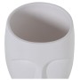 Vaso Alexandra House Living Bianco Ceramica Faccia 12 x 12 x 22 cm