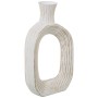 Vaso Alexandra House Living Bianco Dorato Ceramica 11 x 27 x 47 cm