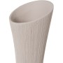 Vaso Alexandra House Living Ecru Ceramica Righe 21 x 21 x 74 cm