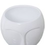 Vaso Alexandra House Living Bianco Ceramica Luminoso Faccia 27 x 27 x 35 cm