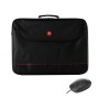 Valigetta per Portatile Monray BUREAUKIT Nero 16"