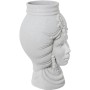 Vaso Alexandra House Living Bianco Ceramica Africana 21 x 21 x 39 cm