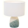 Lampada da tavolo Alexandra House Living Azzurro Bianco Beige Ceramica 60 W 35 x 42 x 35 cm