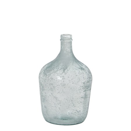 Vaso in Vetro Riciclato Alexandra House Living Bianco Cristallo 18 x 30 cm 4 L