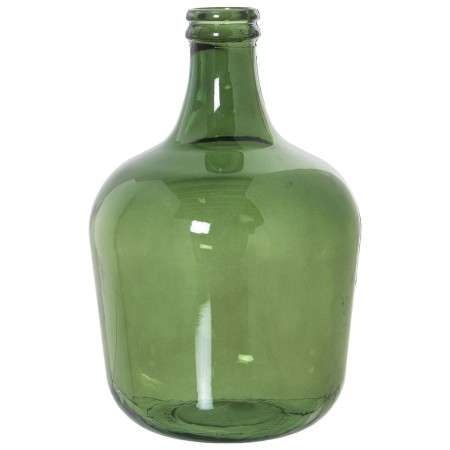 Vaso in Vetro Riciclato Alexandra House Living Verde Cristallo 25 x 25 x 38 cm