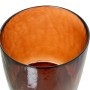 Vaso Alexandra House Living Marrone Dorato Cristallo 41 x 39 x 27 cm