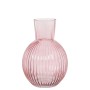 Vaso Alexandra House Living Rosa Cristallo 18 x 18 x 27 cm