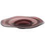 Centrotavola Alexandra House Living Rosso Cristallo 36 x 36 x 8 cm