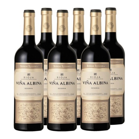 Vino Rosso Bodegas Riojanas Viña Albina Reserva 6 Unità