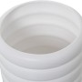 Vaso Alexandra House Living Bianco Ceramica 24 x 24 x 25 cm