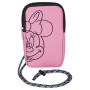 Custodia per Cellulare Minnie Mouse Rosa (10,5 x 18 x 1 cm)