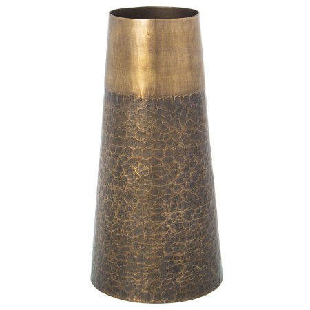 Vaso Alexandra House Living Ottone Metallo Finitura invecchiata 18 x 18 x 36 cm