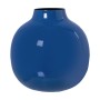 Vaso Alexandra House Living Blu scuro Metallo 21 x 21 x 21 cm