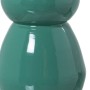 Vaso Alexandra House Living Verde scuro Metallo 14 x 14 x 27 cm