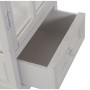 Lanterne Alexandra House Living Bianco Legno Cristallo Legno di abete (3 Pezzi)