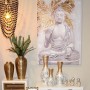 Quadro Alexandra House Living Legno Buddha 80 x 3 x 120 cm