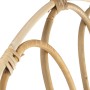 Specchio da parete Alexandra House Living Fibra naturale 2 x 54 x 54 cm Rotondo