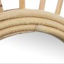 Specchio da parete Alexandra House Living Fibra naturale 2 x 54 x 54 cm Rotondo