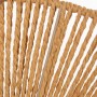 Specchio da parete Alexandra House Living Fibra naturale 60 x 1 x 60 cm Rotondo