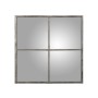 Specchio da parete Alexandra House Living Nero Argentato Metallo Finestra 7 x 79 x 80 cm