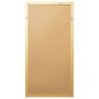 Specchio da parete Alexandra House Living Dorato Legno Finestra 5 x 78 x 150 cm