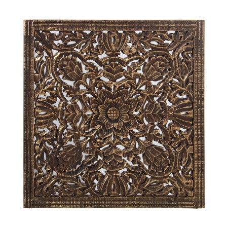 Altare decorativo Alexandra House Living Marrone Legno 5 x 58 x 58 cm