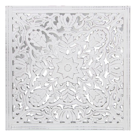 Altare decorativo Alexandra House Living Bianco Legno 6 x 94 x 95 cm