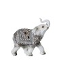 Statua Decorativa Alexandra House Living Bianco Acrilico Plastica Melammina Elefante 15 x 7 x 15 cm