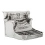 Statua Decorativa Alexandra House Living Bianco Acrilico Plastica Melammina 21 x 15 x 20 cm