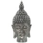 Busto Alexandra House Living Argentato Plastica Buddha 19 x 19 x 35 cm