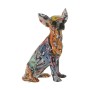 Statua Decorativa Alexandra House Living Multicolore Plastica Cane 15 x 18 x 27 cm