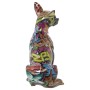 Statua Decorativa Alexandra House Living Multicolore Plastica Cane 15 x 18 x 27 cm