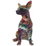 Statua Decorativa Alexandra House Living Multicolore Plastica Cane 15 x 18 x 27 cm