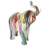 Statua Decorativa Alexandra House Living Multicolore Plastica Elefante Pittura 14 x 30 x 28 cm