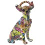 Statua Decorativa Alexandra House Living Multicolore Plastica Cane Auricolari 14 x 26 x 19 cm