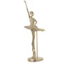 Statua Decorativa Alexandra House Living Dorato Plastica Ballerina 16 x 27 x 39 cm