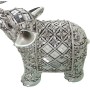 Statua Decorativa Alexandra House Living Argentato Plastica Elefante 11 x 18 x 24 cm Specchi