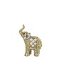 Statua Decorativa Alexandra House Living Dorato Acrilico Plastica Melammina Elefante 11 x 6 x 16 cm