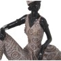 Statua Decorativa Alexandra House Living Marrone Acrilico Plastica Melammina Africana 21 x 11 x 17 cm