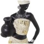 Statua Decorativa Alexandra House Living Bianco Plastica Africana 11 x 14 x 51 cm