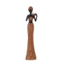 Statua Decorativa Alexandra House Living Marrone Acrilico Plastica Melammina Africana