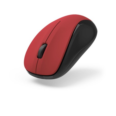 Mouse Ottico Wireless Hama MW-300 V2 Rosso Nero/Rosso (1 Unità)