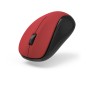 Mouse Ottico Wireless Hama MW-300 V2 Rosso Nero/Rosso (1 Unità)